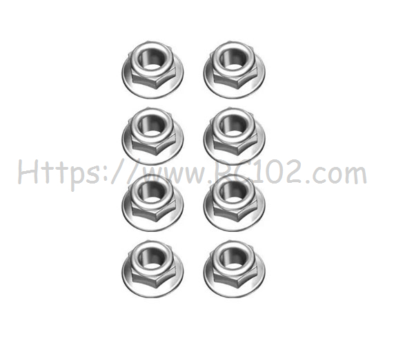  MJX 14212 M4 Nuts - MJX HYPER GO 14212 RC Car Spare Parts
