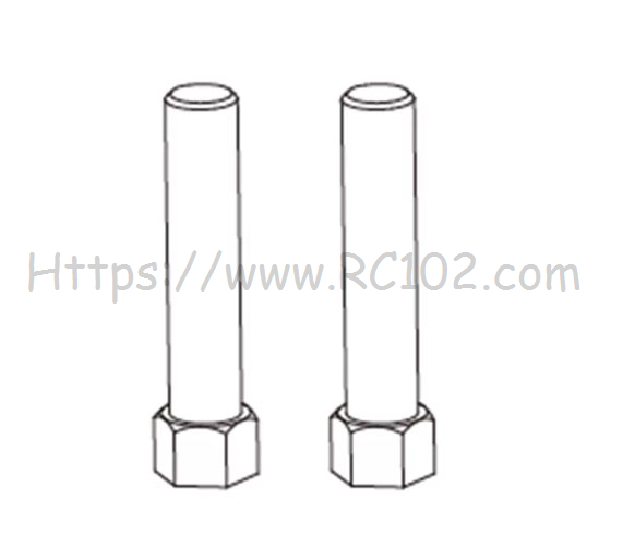  MJX 14212 Steering Shaft M0522S - MJX HYPER GO 14212 RC Car Spare Parts