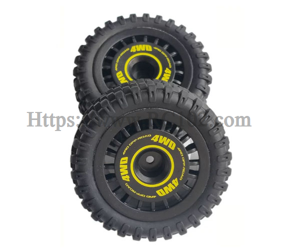 MJX 16213 Yellow Wheel 16300C2 - MJX Hyper Go 16213 RC Car spare parts MJX 16213 Yellow Wheel 16300C2 - MJX Hyper Go 16213 RC Car spare parts