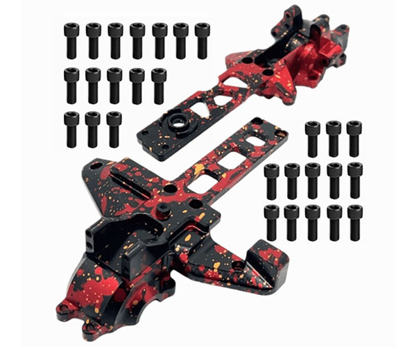 MJX 16212 Metal Upgrade Front and Rear Gearbox Cover - MJX Hyper Go 16212 RC Car spare parts MJX 16212 Metal Upgrade Front and Rear Gearbox Cover - MJX Hyper Go 16212 RC Car spare parts