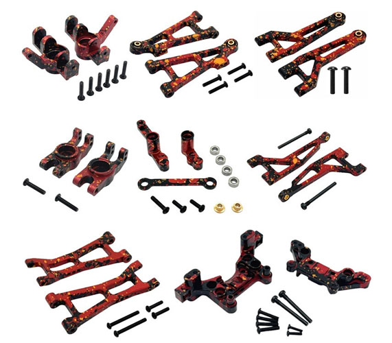MJX 16218 Metal Upgrade Modification Kit - MJX Hyper Go 16218 RC Car spare parts MJX 16218 Metal Upgrade Modification Kit - MJX Hyper Go 16218 RC Car spare parts