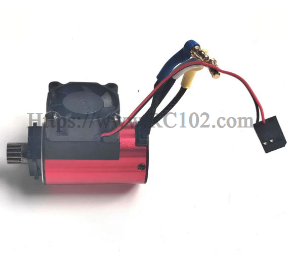 MJX 16218 Motor Assembly with Fan - MJX Hyper Go 16218 RC Car spare parts MJX 16218 Motor Assembly with Fan - MJX Hyper Go 16218 RC Car spare parts