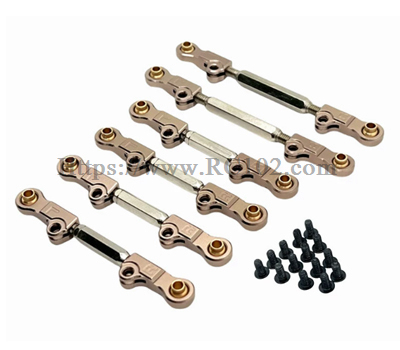 (image for) [RC102] Metal upgrade adjustable market pull rod MJX HYPER GO 7303 RC Car Upgraded Metal Parts