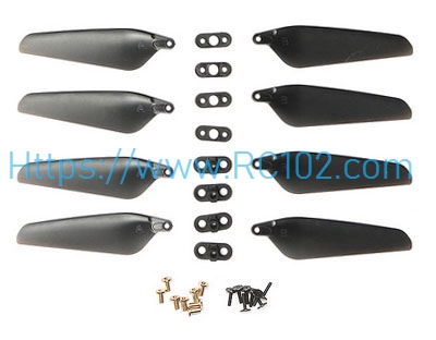 [RC102]Propeller 1 set MJX Bugs 12 EIS RC Drone Spare Parts