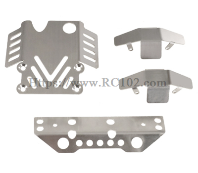 (image for) [RC102] Upgrade 304 chassis armor MJX HYPER GO H12P RC Car Spare parts