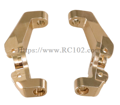 (image for) [RC102] Metal upgrade brass front axle C-shaped seat MJX HYPER GO H12Y+ RC Car Spare parts
