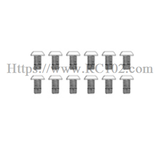 MJX H18P Screw JSC2650 2.6×5mm - Hyper Go RC Car spare parts Ford Bronco R BAJA1000 MJX H18P Screw JSC2650 2.6×5mm - Hyper Go RC Car spare parts Ford Bronco R BAJA1000
