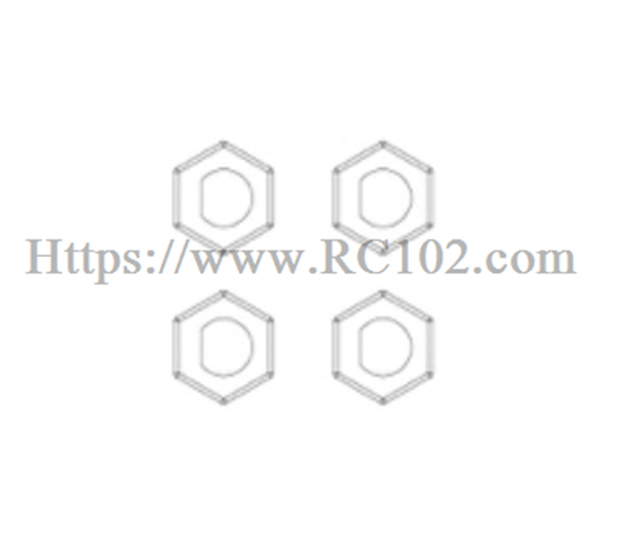 Adaptateur de moyeu hexagonal P18P08 MJX H18P - Pièces détachées pour voiture RC Hyper Go Ford Bronco R BAJA1000 Adaptateur de moyeu hexagonal P18P08 MJX H18P - Pièces détachées pour voiture RC Hyper Go Ford Bronco R BAJA1000