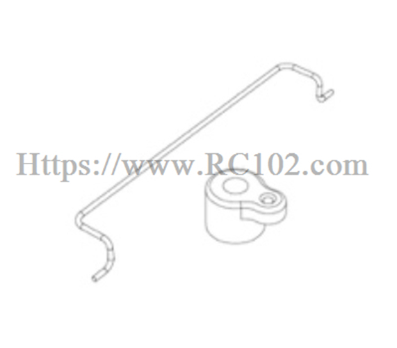 Biellette de servo P18P06 MJX H18P - Pièces détachées pour voiture RC Hyper Go Ford Bronco R BAJA1000 Biellette de servo P18P06 MJX H18P - Pièces détachées pour voiture RC Hyper Go Ford Bronco R BAJA1000