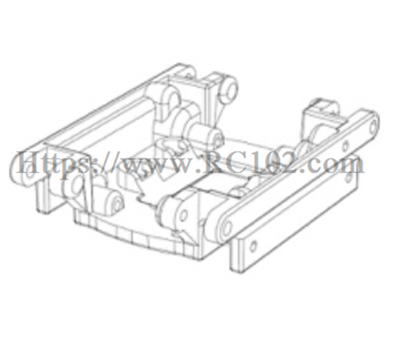 MJX H18P Gearbox mount P18P05 - Hyper Go RC Car spare parts Ford Bronco R BAJA1000 MJX H18P Gearbox mount P18P05 - Hyper Go RC Car spare parts Ford Bronco R BAJA1000
