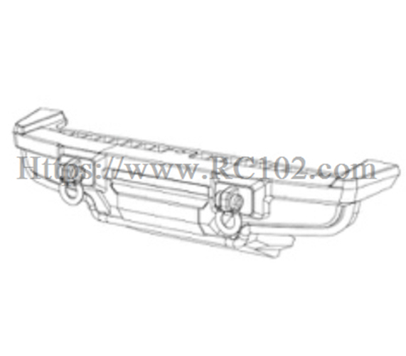 MJX H18P Front bumper P18P03 - Hyper Go RC Car spare parts Ford Bronco R BAJA1000 MJX H18P Front bumper P18P03 - Hyper Go RC Car spare parts Ford Bronco R BAJA1000