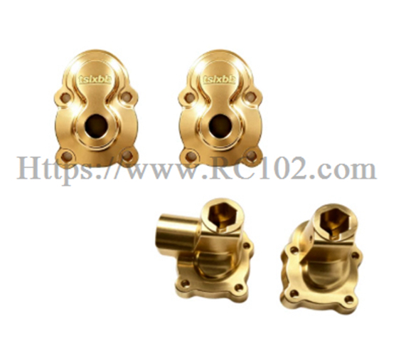 MJX H18P Brass rear hub - Hyper Go RC Car Upgrade spare parts Ford Bronco R BAJA1000 MJX H18P Brass rear hub - Hyper Go RC Car Upgrade spare parts Ford Bronco R BAJA1000