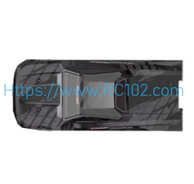 [RC102] 1430D1 black car shell MJX HYPER GO 14210 RC Car Spare parts