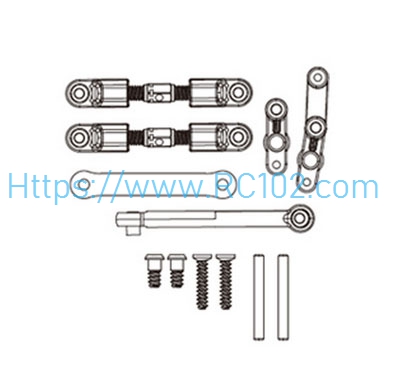[RC102] 14430B Steering Assembly MJX HYPER GO 14209 14210 RC Car Spare parts