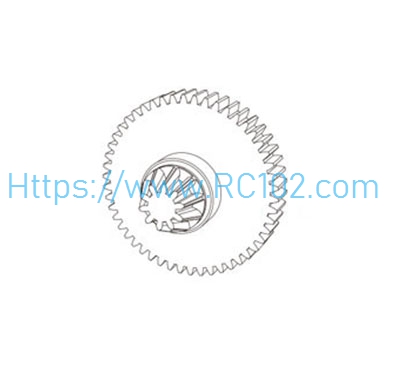 [RC102] 14401G Spur Gear Assembly (Metal) MJX HYPER GO 14209 14210 RC Car Spare parts - Click Image to Close