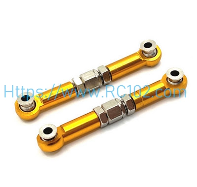 [RC102] Metal steering linkage Golden MJX 16207 16208 16209 16210 H16 RC Car Spare parts - Click Image to Close