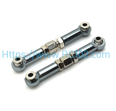 [RC102] Metal steering linkage Titanium color MJX 16207 16208 16209 16210 H16 RC Car Spare parts - Click Image to Close