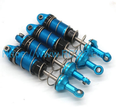 [RC102] Metal hydraulic shock absorber Blue MJX 16207 16208 16209 16210 H16 RC Car Spare parts