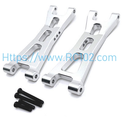 [RC102] Metal rear lower swing arm Silvery MJX 16207 16208 16209 16210 H16 RC Car Spare parts