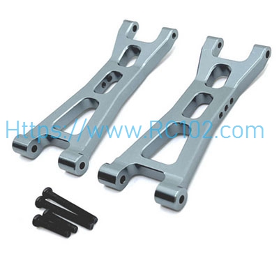 [RC102] Metal rear lower swing arm Grey MJX 16207 16208 16209 16210 H16 RC Car Spare parts
