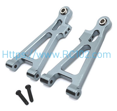 [RC102] Metal front lower swing arm Grey MJX 16207 16208 16209 16210 H16 RC Car Spare parts - Click Image to Close