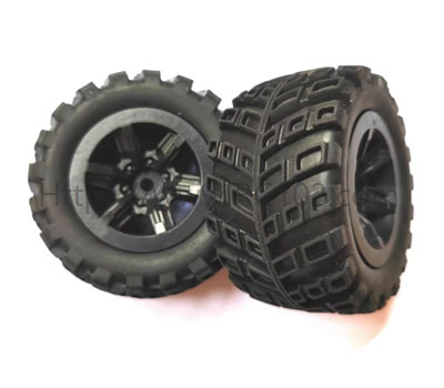 (image for) [RC102] P2030 tires MJX HYPER GO 20208 Mini RC Monster Truck Spare parts