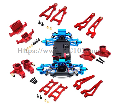 (image for) [RC102] Metal Upgrade Kit JJRC C8811 RC Monster Truck Spare parts