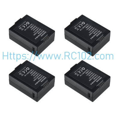 [RC102] 7.4V 350mAh Battery 4pcs RC ERA C187 RC Helicopter Spare Parts