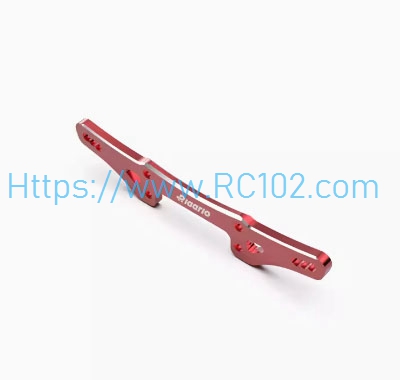 (image for) [RC102] Aluminum alloy front shock absorber (butterfly frame) - red Rlaarlo AX-917 AX-787 RC Car Spare Parts