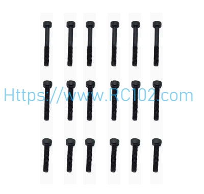 (image for) [RC102] Internal hexagonal screw M3×16/M3×20/M3×25 Rlaarlo AX-917 AX-787 RC Car Spare Parts
