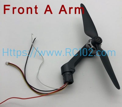 [RC102]Front A Arm SJRC F7 4K PRO RC Drone Spare Parts