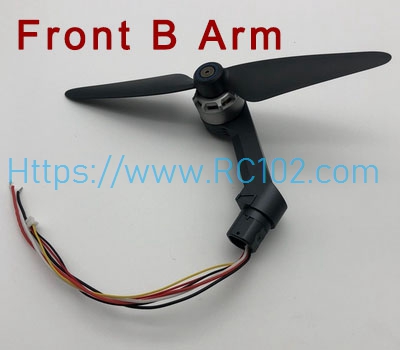 [RC102]Front B Arm SJRC F7 4K PRO RC Drone Spare Parts