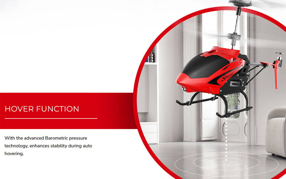 SYMA S5H 3CH 2.4GHZ hover function Remote control Helicopter Toys Gifts