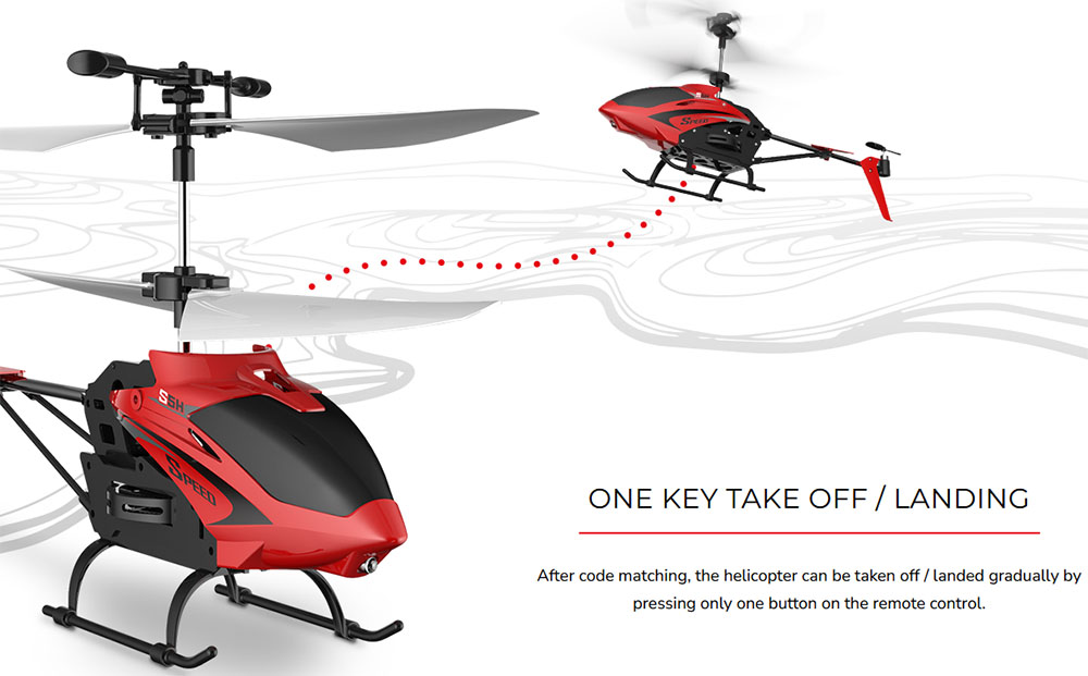 SYMA S5H 3CH 2.4GHZ hover function Remote control Helicopter Toys Gifts