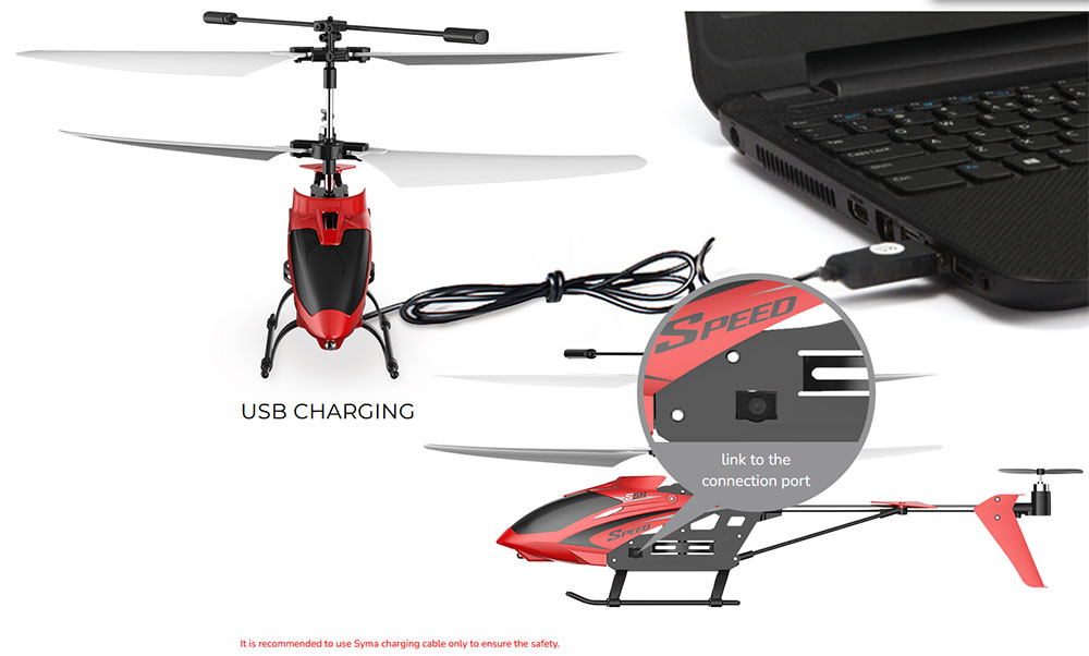SYMA S5H 3CH 2.4GHZ hover function Remote control Helicopter Toys Gifts