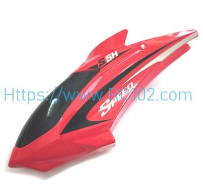 [RC102]Head cover Red Syma S5H RC Helicopter Spare Parts - Click Image to Close