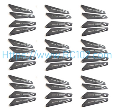 [RC102]Main blade 9set Syma S5H RC Helicopter Spare Parts