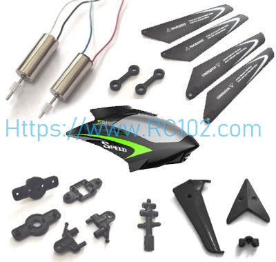 [RC102]Parts set Black Syma S5H RC Helicopter Spare Parts - Click Image to Close