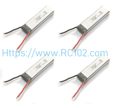 [RC102]3.7V 500mAh Battery 4pcs SYMA TF1001 RC Helicopter Spare Parts