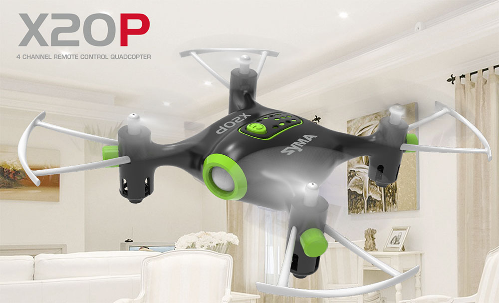 SYMA X20P 2.4G 4CH Altitude Hold Mode Remote Control Pocket Drone Headless RC Quadcopter For Gift