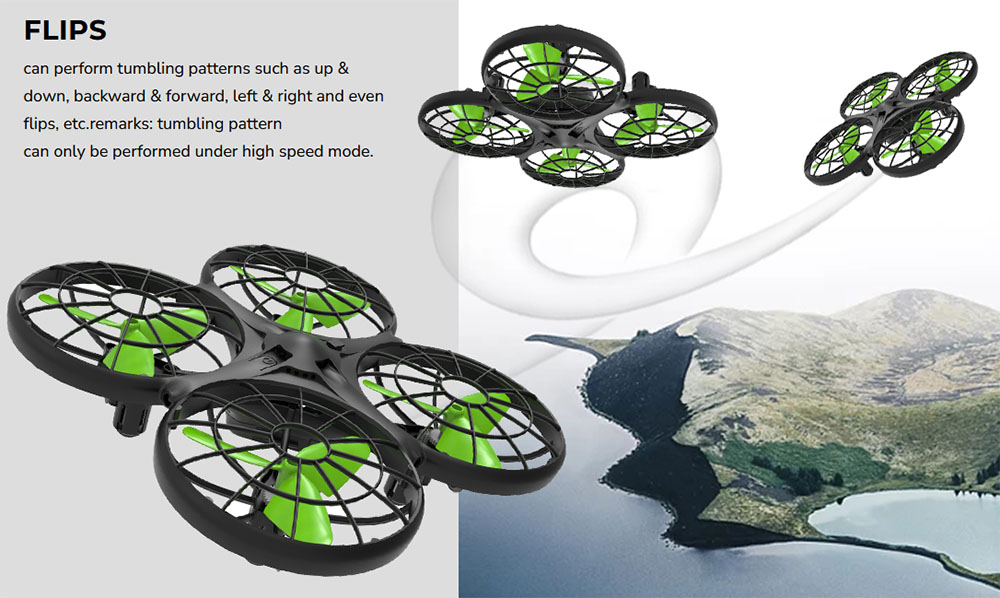 SYMA X26 RC Drone Quadcopter Infrared Obstacle Avoidance One Key Take Off/Landing RC Toy with 3D Rollover Function Toy Gifts