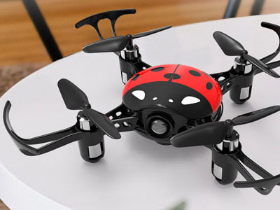   SYMA X27 Ladybug 2.4G 4 Channel Remote Control flying Toy Rc Hobby Drone for Kids toys Christmas Gift