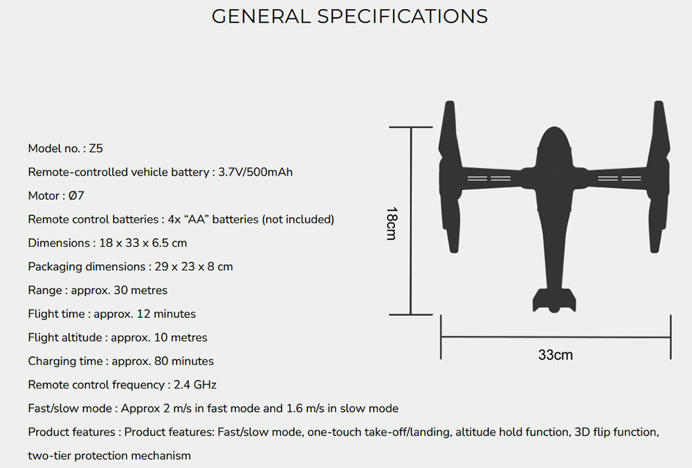 Syma Z5 Scorpion Heliquad Foldable Flying rc drone toy helicopter quadcopter Toys Gifts