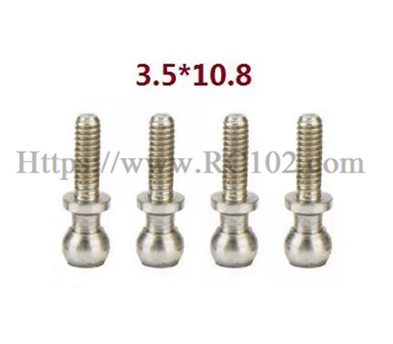  Tornillo de rótula 3.5×10.8 set – K989-10 WLtoys 284191 284019-A | Piezas de repuesto para coche RC de derrape