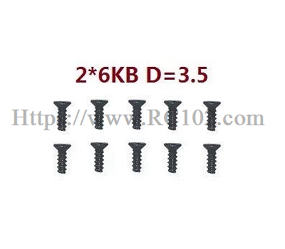  Tornillo de rótula 3.5×10.8 set – K989-10 WLtoys 284191 284019-A | Piezas de repuesto para coche RC de derrape