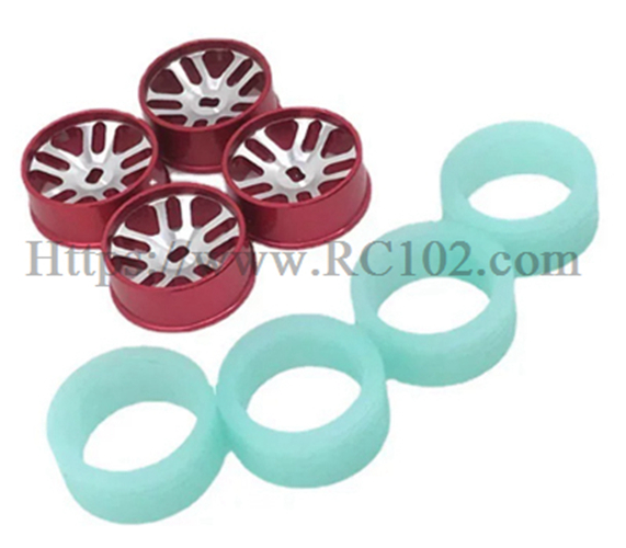 WLtoys 284191 284019-A Upgrade metal wheel hub – glow-in-the-dark soft tire tread | RC Drifting Car spare parts WLtoys 284191 284019-A Upgrade metal wheel hub – glow-in-the-dark soft tire tread | RC Drifting Car spare parts