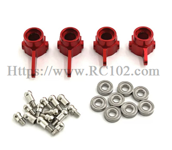 WLtoys 284191 284019-A Upgrade metal front & rear wheel hubs with bearings | RC Drifting Car spare parts WLtoys 284191 284019-A Upgrade metal front & rear wheel hubs with bearings | RC Drifting Car spare parts