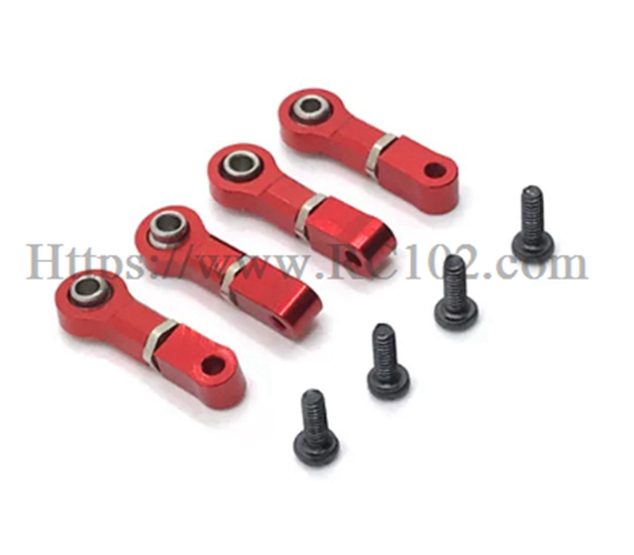 Brazo superior metálico de mejora WLtoys 284191 284019-A | Piezas de repuesto para coche RC de derrape Brazo superior metálico de mejora WLtoys 284191 284019-A | Piezas de repuesto para coche RC de derrape