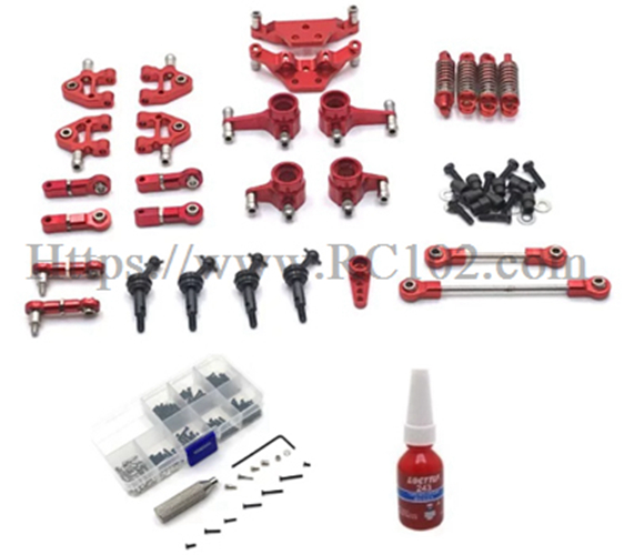 WLtoys 284191 284019-A Metal upgrade 12-piece set | RC Drifting Car spare parts WLtoys 284191 284019-A Metal upgrade 12-piece set | RC Drifting Car spare parts