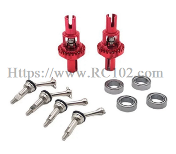 WLtoys 284191 284019-A Upgrade metal differential + extended CVD bearing set – universal | RC Drifting Car spare parts WLtoys 284191 284019-A Upgrade metal differential + extended CVD bearing set – universal | RC Drifting Car spare parts